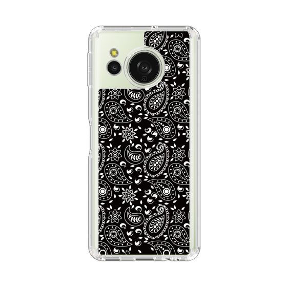 Slim Protection Case［ Paisley - Black ］