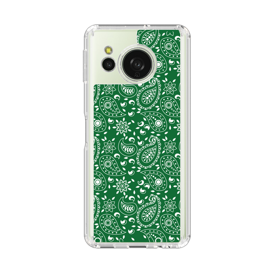 Slim Protection Case［ Paisley - Green ］