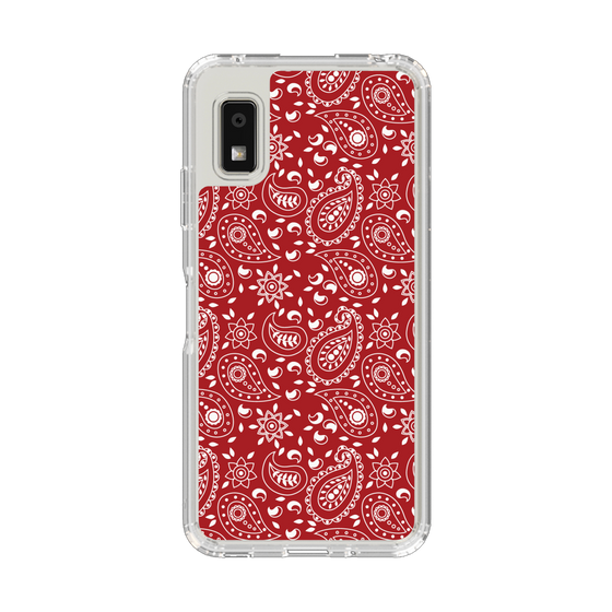 Slim Protection Case［ Paisley - Red ］
