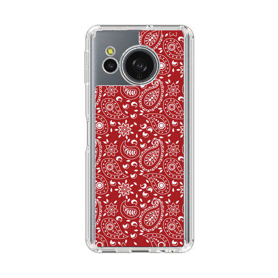 Slim Protection Case［ Paisley - Red ］