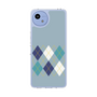 Slim Protection Case［ Nordic Argyle - Blue ］