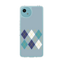 Slim Protection Case［ Nordic Argyle - Blue ］