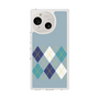 Slim Protection Case［ Nordic Argyle - Blue ］