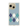 Slim Protection Case［ Nordic Argyle - Blue ］