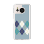 Slim Protection Case［ Nordic Argyle - Blue ］