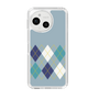 Slim Protection Case［ Nordic Argyle - Blue ］