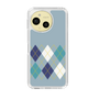 Slim Protection Case［ Nordic Argyle - Blue ］