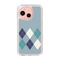 Slim Protection Case［ Nordic Argyle - Blue ］