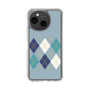 Slim Protection Case［ Nordic Argyle - Blue ］