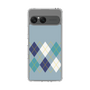 Slim Protection Case［ Nordic Argyle - Blue ］