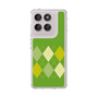 Slim Protection Case［ Nordic Argyle - Green ］