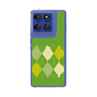 Slim Protection Case［ Nordic Argyle - Green ］