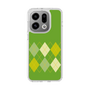 Slim Protection Case［ Nordic Argyle - Green ］