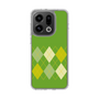 Slim Protection Case［ Nordic Argyle - Green ］