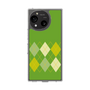 Slim Protection Case［ Nordic Argyle - Green ］