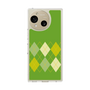Slim Protection Case［ Nordic Argyle - Green ］