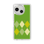 Slim Protection Case［ Nordic Argyle - Green ］