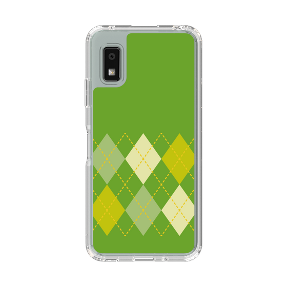 Slim Protection Case［ Nordic Argyle - Green ］