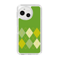 Slim Protection Case［ Nordic Argyle - Green ］