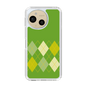 Slim Protection Case［ Nordic Argyle - Green ］