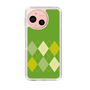 Slim Protection Case［ Nordic Argyle - Green ］