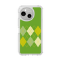 Slim Protection Case［ Nordic Argyle - Green ］