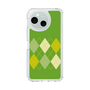 Slim Protection Case［ Nordic Argyle - Green ］