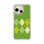 Slim Protection Case［ Nordic Argyle - Green ］