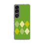 Slim Protection Case［ Nordic Argyle - Green ］