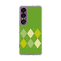 Slim Protection Case［ Nordic Argyle - Green ］