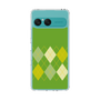 Slim Protection Case［ Nordic Argyle - Green ］