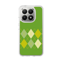 Slim Protection Case［ Nordic Argyle - Green ］