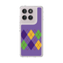 Slim Protection Case［ Nordic Argyle - Purple ］