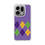 Slim Protection Case［ Nordic Argyle - Purple ］