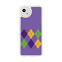 Slim Protection Case［ Nordic Argyle - Purple ］