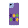 Slim Protection Case［ Nordic Argyle - Purple ］