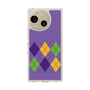 Slim Protection Case［ Nordic Argyle - Purple ］