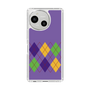 Slim Protection Case［ Nordic Argyle - Purple ］