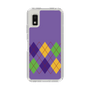 Slim Protection Case［ Nordic Argyle - Purple ］
