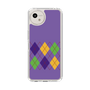 Slim Protection Case［ Nordic Argyle - Purple ］
