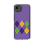 Slim Protection Case［ Nordic Argyle - Purple ］