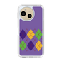 Slim Protection Case［ Nordic Argyle - Purple ］