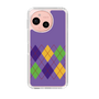 Slim Protection Case［ Nordic Argyle - Purple ］