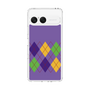 Slim Protection Case［ Nordic Argyle - Purple ］