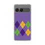 Slim Protection Case［ Nordic Argyle - Purple ］
