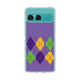 Slim Protection Case［ Nordic Argyle - Purple ］