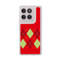 Slim Protection Case［ Nordic Argyle - Red ］