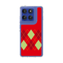 Slim Protection Case［ Nordic Argyle - Red ］