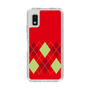 Slim Protection Case［ Nordic Argyle - Red ］