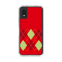 Slim Protection Case［ Nordic Argyle - Red ］